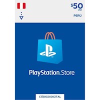 PlayStation Network $50 Perú- PSN Card 50 USD [Digital]